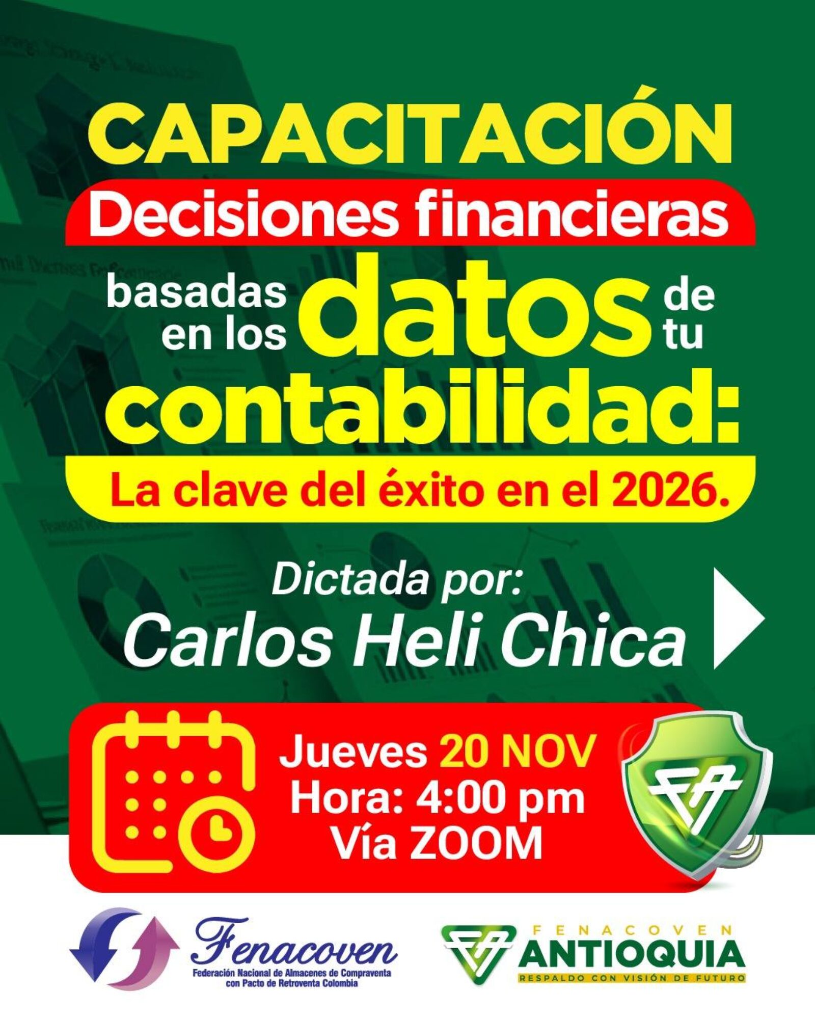 Capacitación en datos contables para Compravendedores